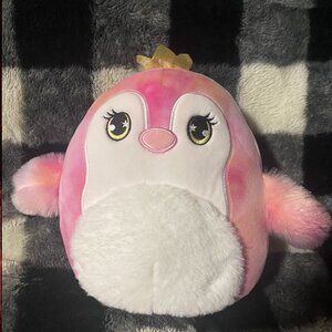 Squishmallow 8 Inch Pink Penguin Bird